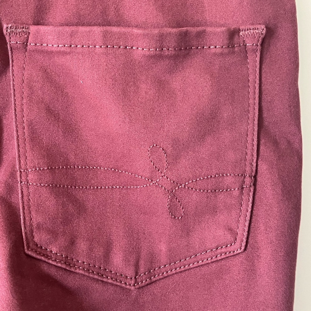 Denizen from Levi’s Mauve High Rise Skinny Stretchy Pants Women's size 8 - Picture 11 of 16